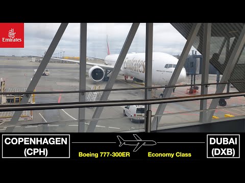 TRIP REPORT | Copenhagen (CPH) to Dubai (DXB) | EMIRATES Boeing 777-300ER | Economy