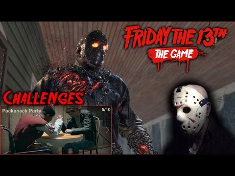 Friday the 13th the game - Gameplay 2.0 - Challenge 5 - Savini Jason