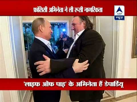 French actor Gerard Depardieu has dinner with Putin after getting Russian citizenship