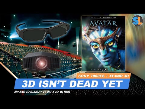 Sony XW7000es XPAND 3D Setup & Avatar 3D Blu-ray Review | Is It Better Than Avatar IMAX 3D 4K HDR?