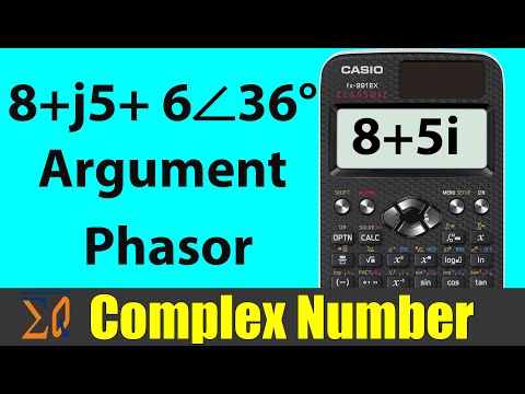 Complex Numbers Calculation CASIO FX-991EX FX-570EX CLASSSWIZ