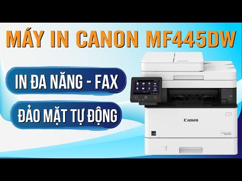 Máy in đa năng Canon MF445DW | In 2 mặt - Fax - Wifi