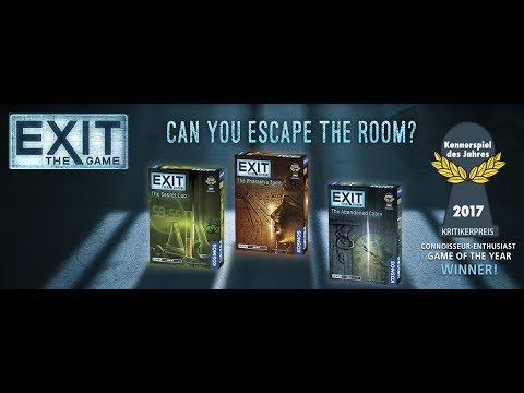 EXIT-spillene - Escape Room i din egen stue