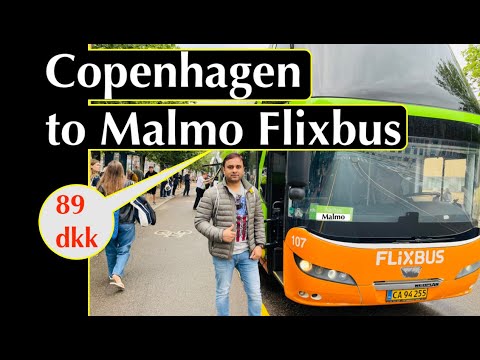 Copenhagen to Malmo by Flixbus - Denmark | Flixbus from Copenhagen to Malmo  Ticket Price 89 DKK