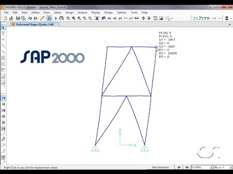 SAP2000 - 28 Varying Mass in Seismic Analyses: Watch & Learn