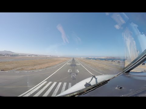 Approach & landing runway 03R Gran Canaria Las Palmas  (LPA GCLP)