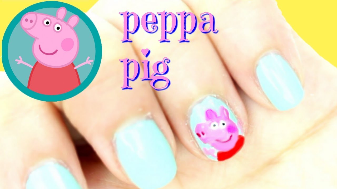Peppa Pig Nail Art Designs - wide 2